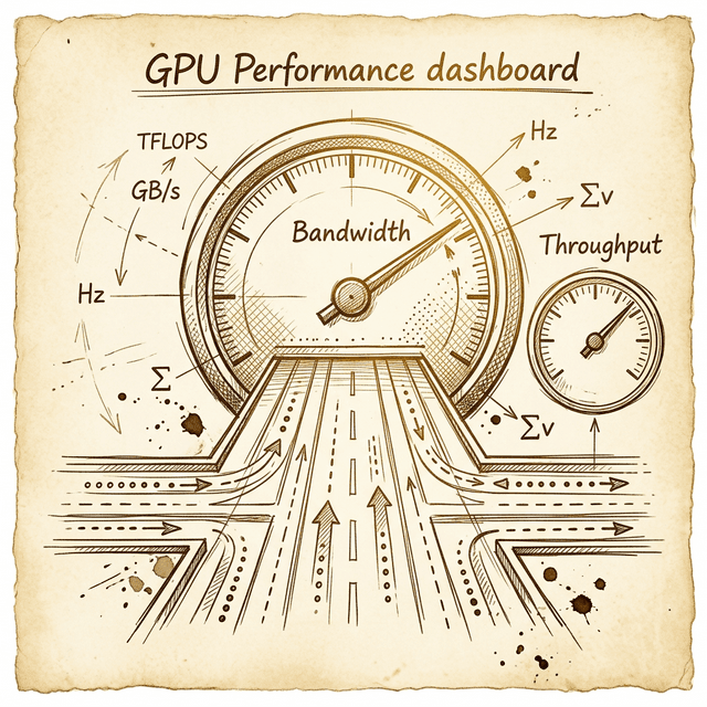 GPU Performance: Bandwidth, Throughput, and What the Specs Actually Mean